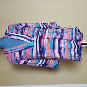 New Multi Colored Swim Cover